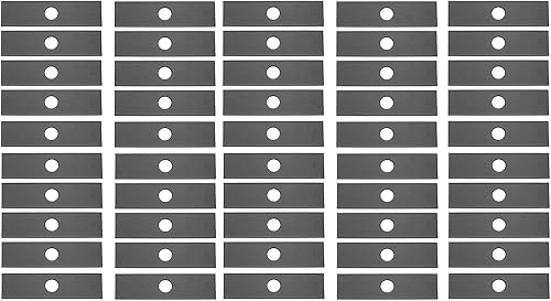 Oregon Paquete de 50 cuchillas para bordeadoras de varillas de 8 x 2 pulgadas de 40-139 para Echo Ryobi Red Max Stihl
