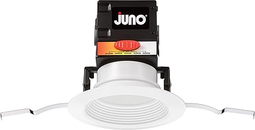 Miniatura 3 de Juno JBK4 RD SWW5 90CRI MW M6 OneUP LED Downlight Series, 4 pulgadas, borde deflector, blanco