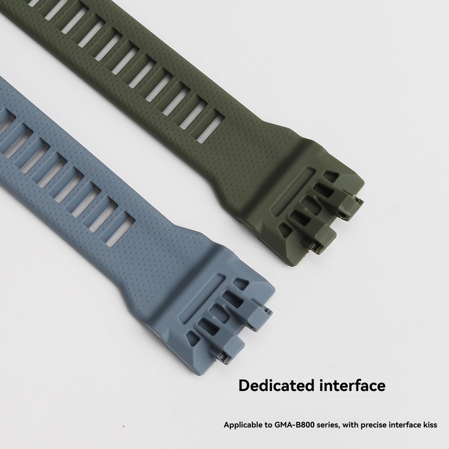 GBA-800 Series Replacement Watch Band Accessories For GBD-800/GMA-B800 Sports Waterproof Silicone Resin Band