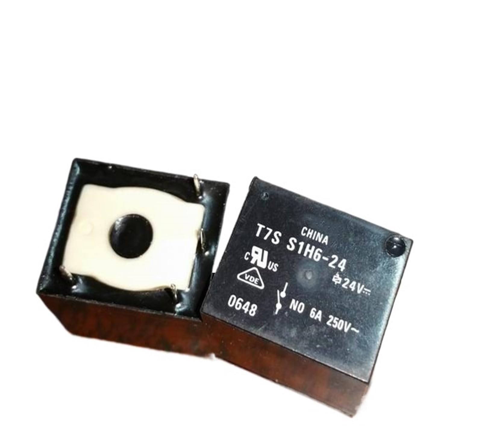 Relais T7S S1H6-24 NISZA T73-1A-24V de haute precision a 4 broches pour carte