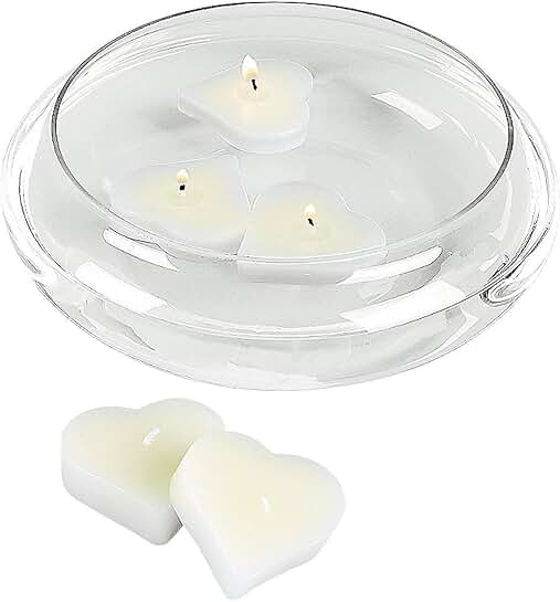 floating candle bowl