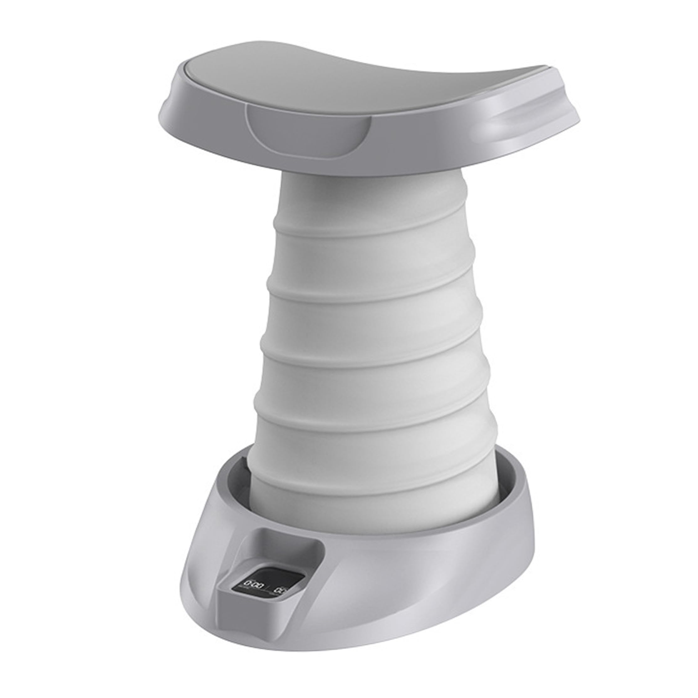 Assistente per push up con timer, supporto per push up per principianti, grigio