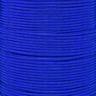 PARACORD PLANET 10 20 25 50 100 Foot Hanks and 250 1000 Foot Spools of Parachute 550 Cord Type III 7 Strand Paracord (Electric Blue 100 Feet)