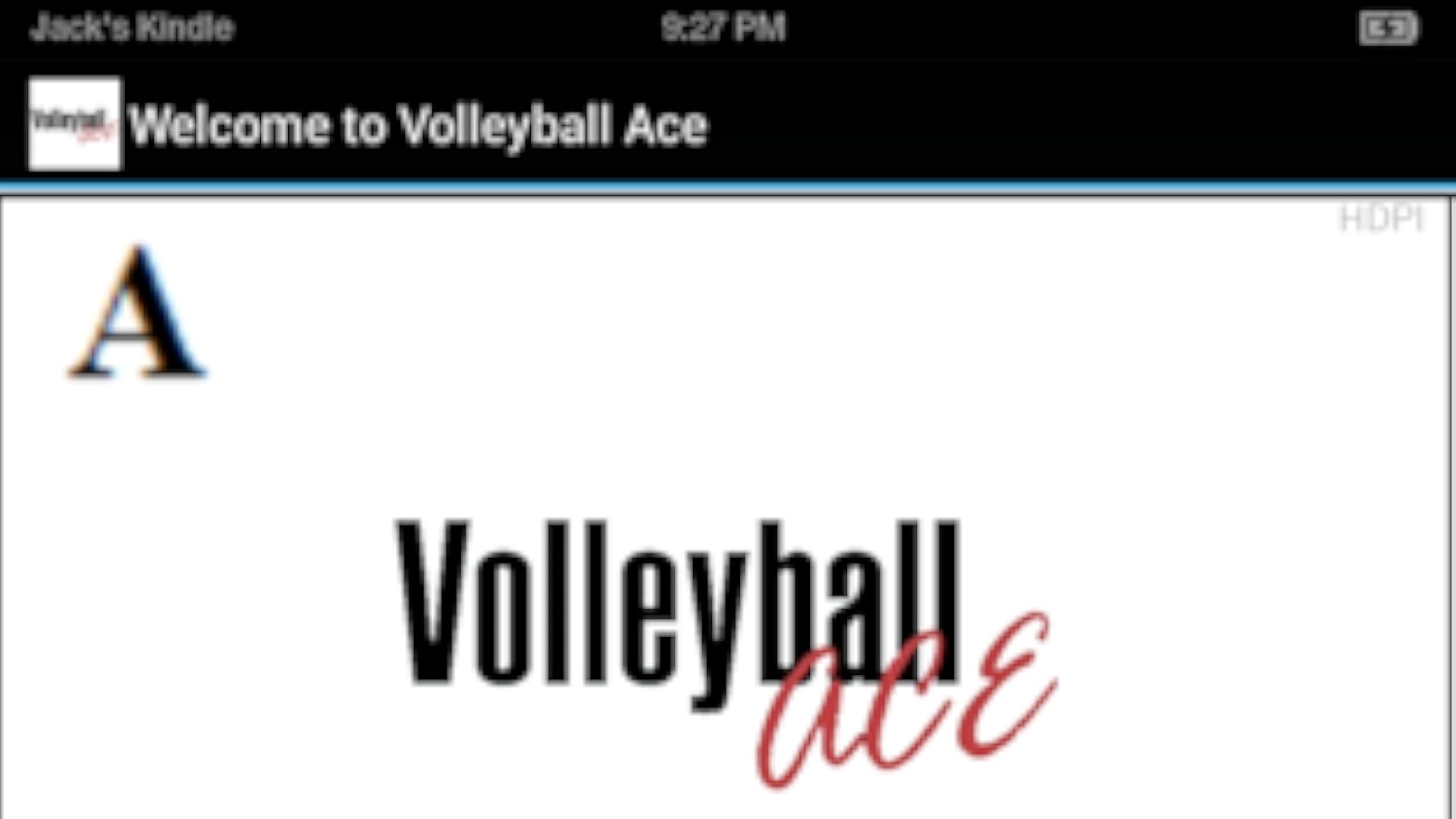 Volleyball Ace Stats App on Amazon Appstore