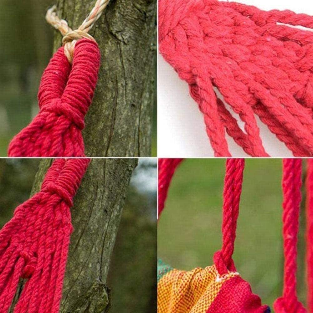Hamak Ultralekki, Hammock Płócienne Hamaki Huśtawka Krzesło Ogrodowe Wiszące Liny Hamak Ze Wsparciem Podróż Na Zewnątrz na Kemping, na Zewnątrz