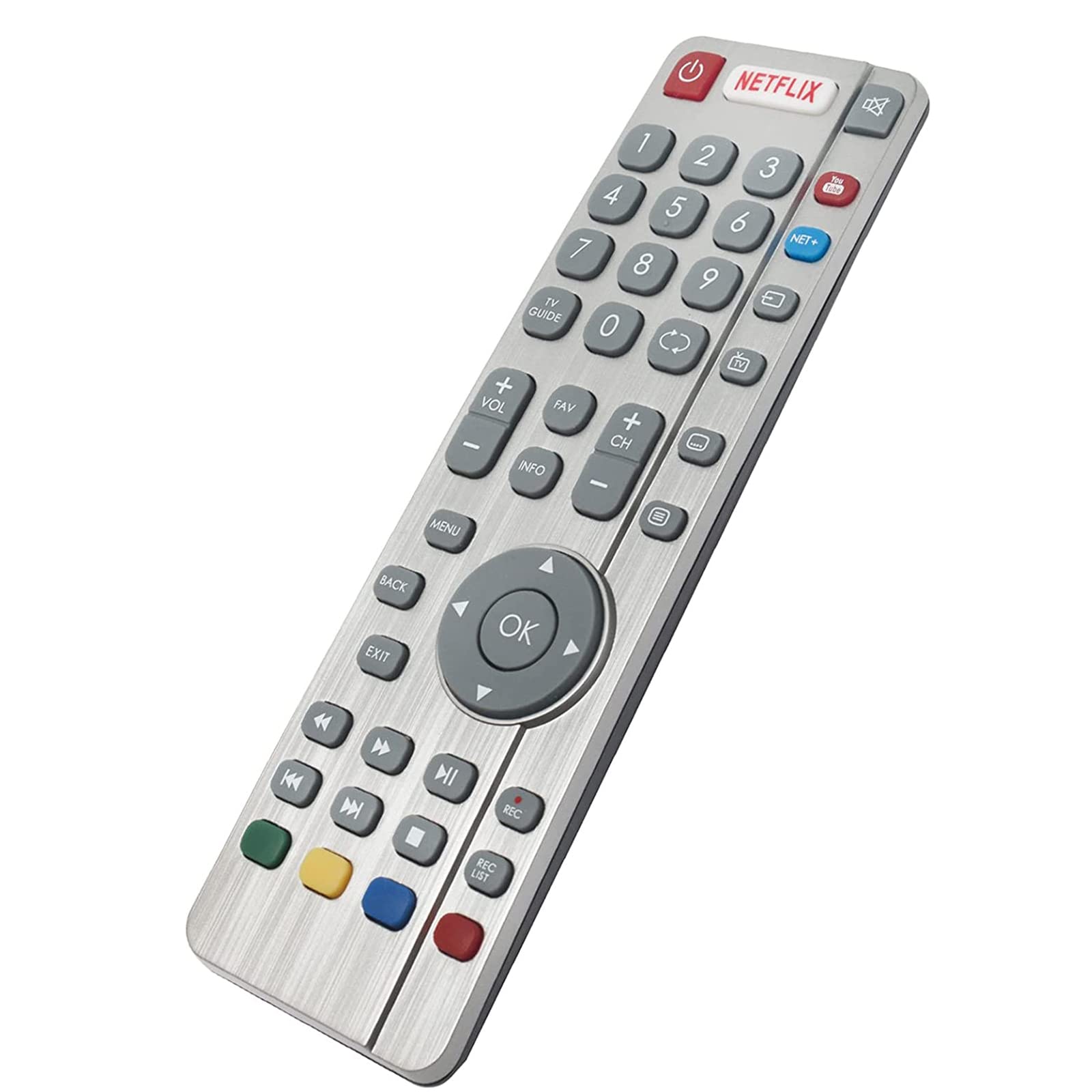 VINABTY SHWRMC0116 SHW/RMC/0116 Replacement Remote Control Applicable For TV Model LC-32CHG6021K LC32CFG6241KF LC-43CUG8462KS LC-49CUG8052K LC-49CUG8461KS LC-49CUG8362KS LC32CHG6021KF - Image 3