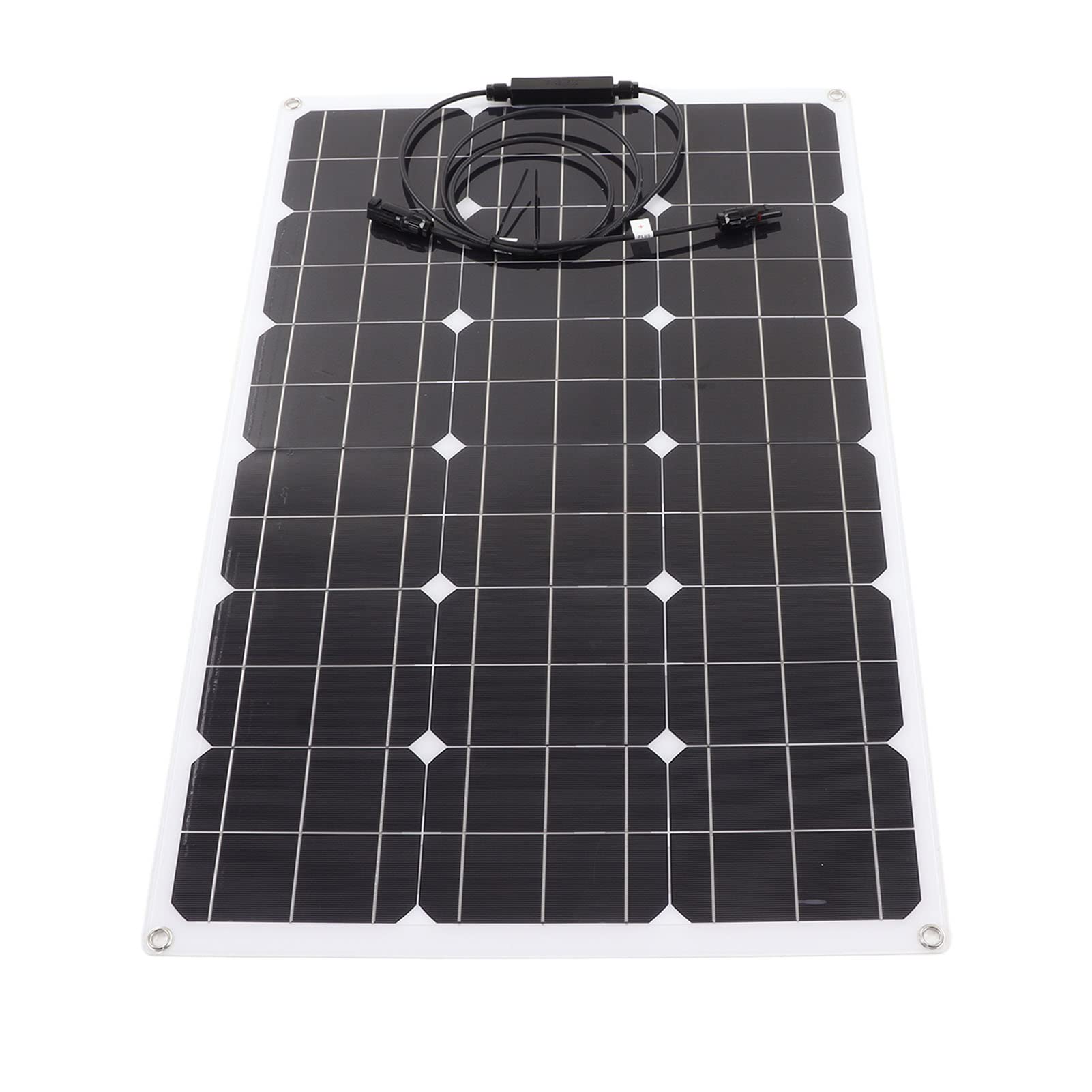 FTVOGUE Panel Solar Flexible, Panel Cargador Solar Monocristalino 90W 16V
