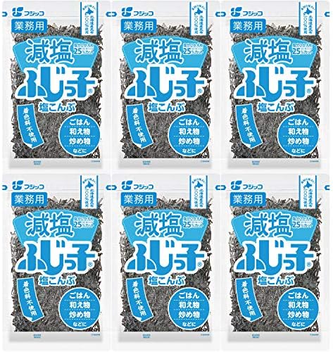 Amazon | フジッコ 業務用減塩ふじっ子 120g ×6個 | フジッコ | のり 