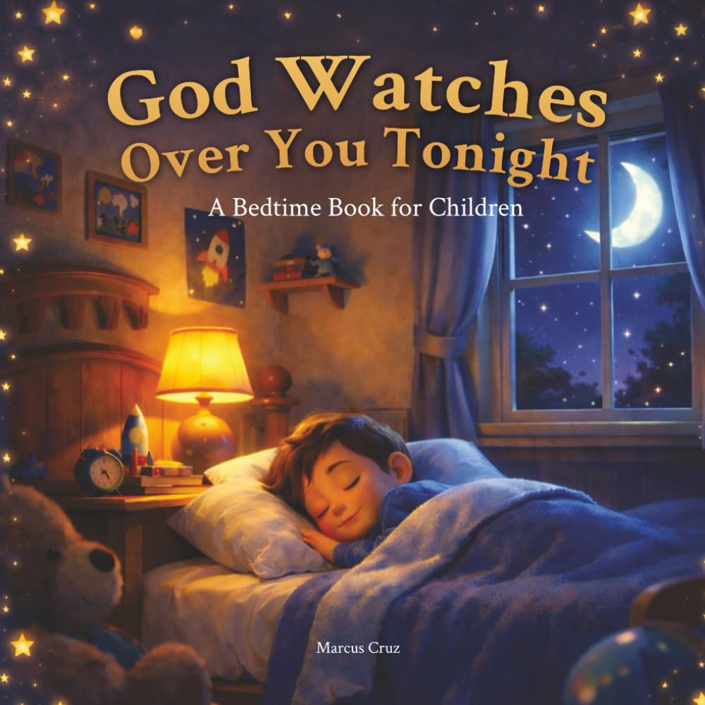 God Watches Over You Tonight: A Gentle Bedtime Bible Story About God’s Love, Safety, and Peace