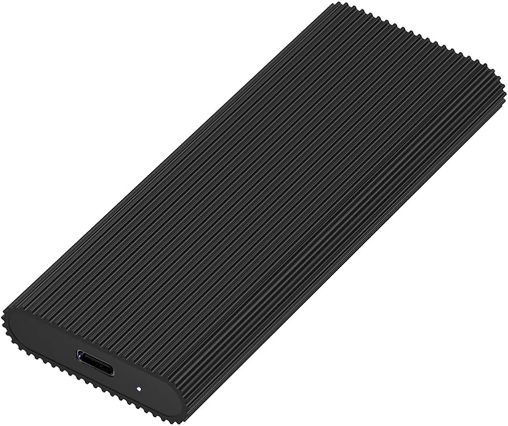 M.2 Ssd External Case USB Type-C Port USB 3.1 Enclosure 10gbps M.2 Sata Hard Drive Case HDD Case (Color : M280T-NVME)