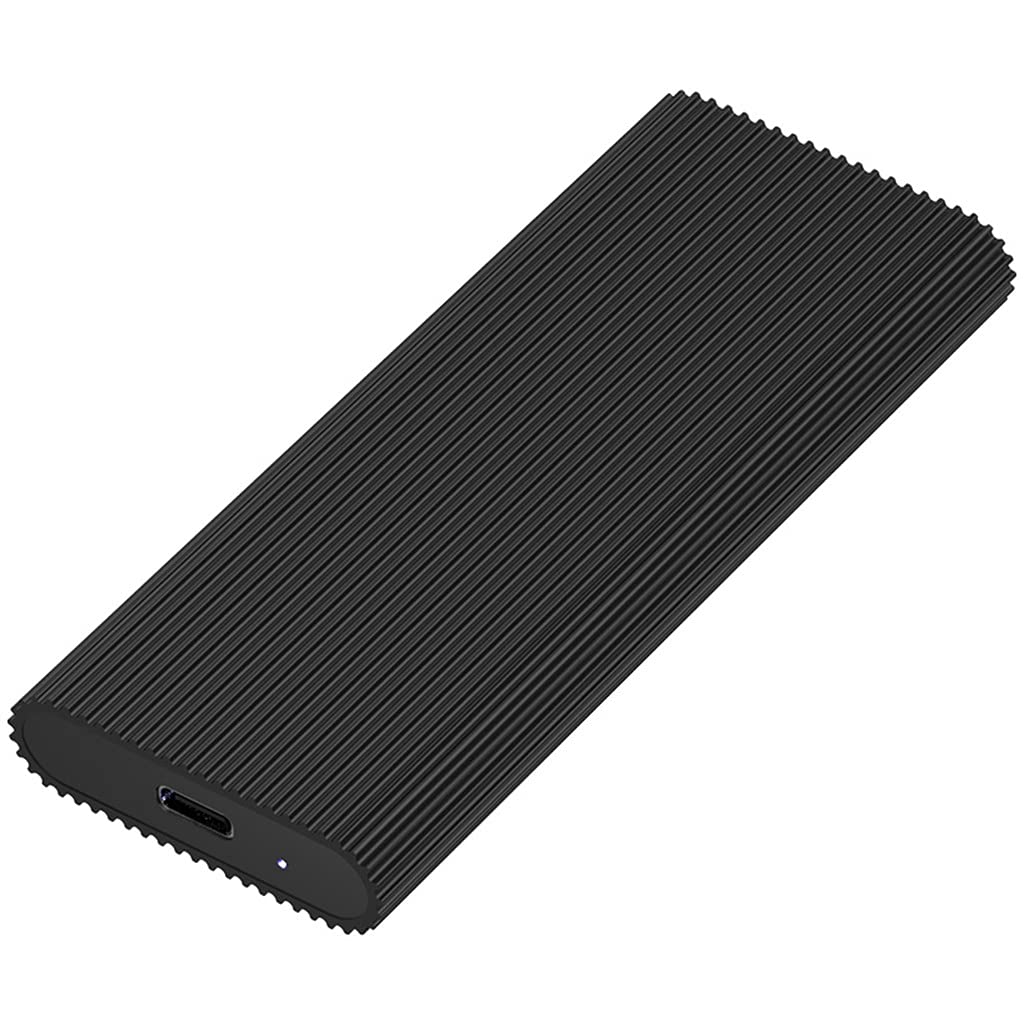 M.2 Ssd Externes Gehäuse USB Typ-C Port USB 3.1 Gehäuse 10 Gbit/s M.2 SATA Festplattengehäuse HDD-Gehäuse (Farbe: M280T-NVME)