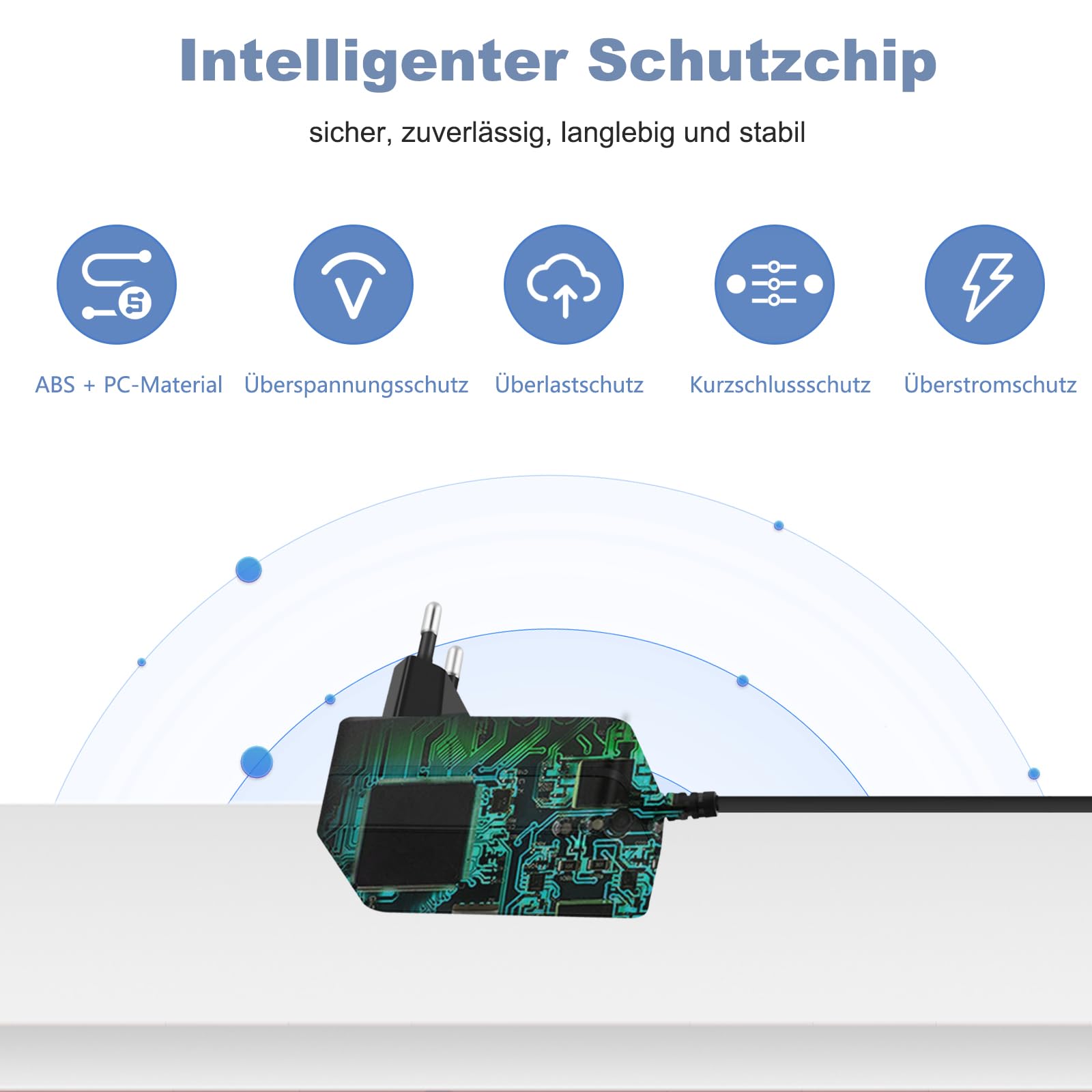 16.8V Ladegerät Geeignet für Aiper Scuba S1 Akku Roboter Pool Reiniger Kompatibel mit Aiper Scuba S1 E1 14.4V Li-Ionen Battery Cordless Akku Roboter Pool Staubsauger Ladegerät Adapter