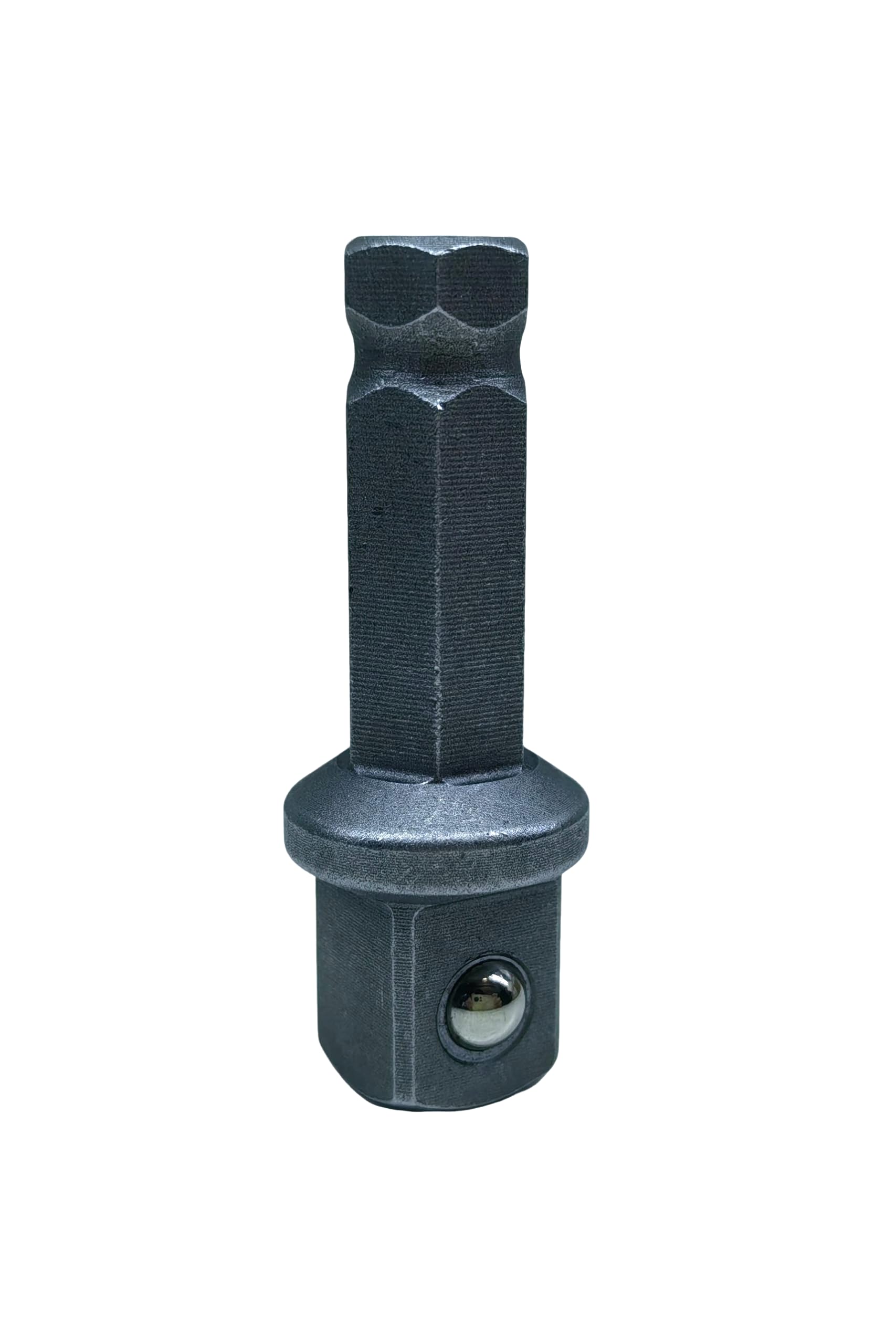 7/16-inch Hex to 1/2-inch Square Drive Quick-Change Adapter, Heat-Treated Cr-V Alloy Steel