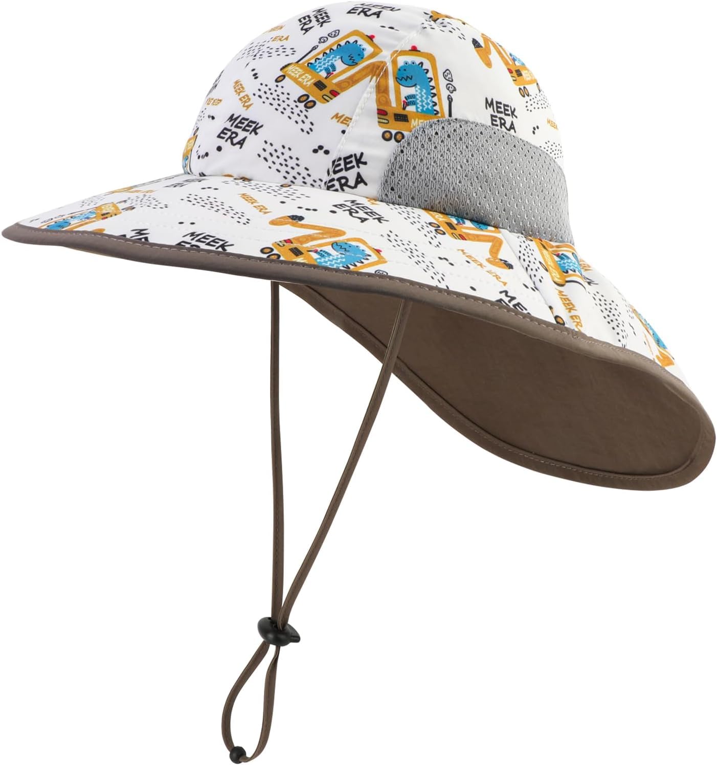 NALACAL Kids Sun Hat, Toddler Bucket Hat, Summer Beach Hat, Children's Fisherman Hat, Foldable Hat with Neck Flap Adjustable Wide Brim, UPF 50+ Sun Cap for Boys Girls, Suitable for 2-6 Years Old