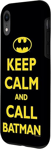 Vista 2 de Funda para iPhone XR Batman Keep Calm