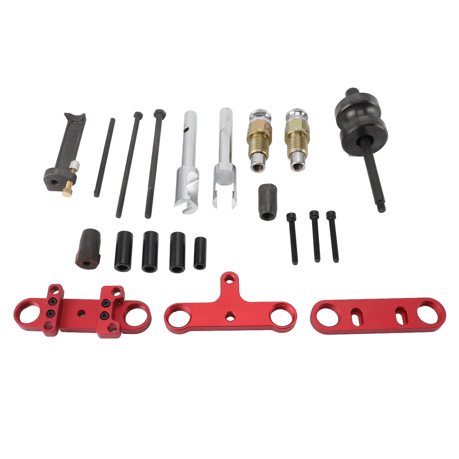 Keenso Kit di Strumenti per la Rimozione dell'iniettore di Carburante, Strumento per Motore in Acciaio al Carbonio per N20, N55, N54, Facile Installazione e Rimozione