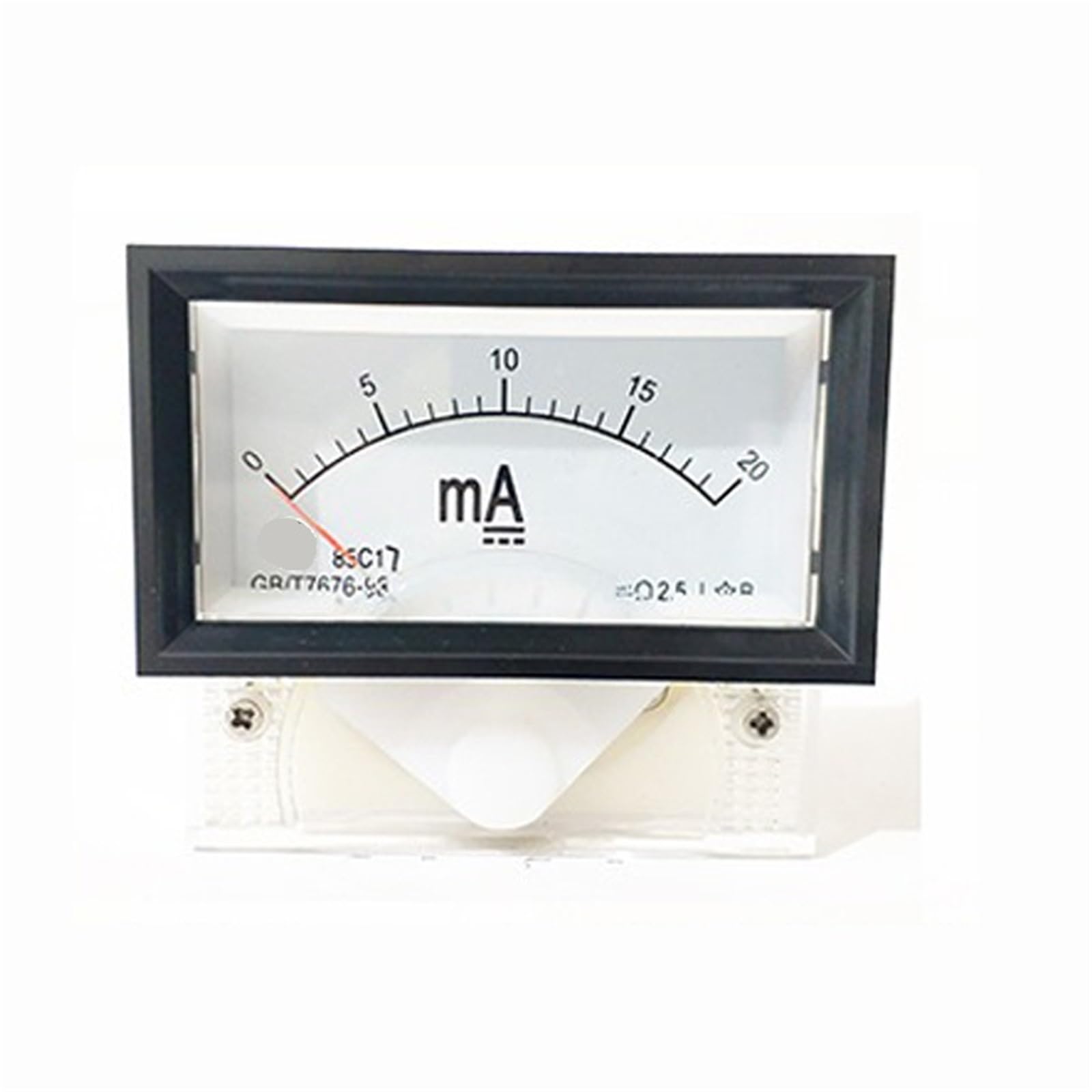 Panel analogowy amperomierz 85C17 DC 1mA-500mA (1 A, 2 A, 3A, 5A) 1 sztuka (1MA)