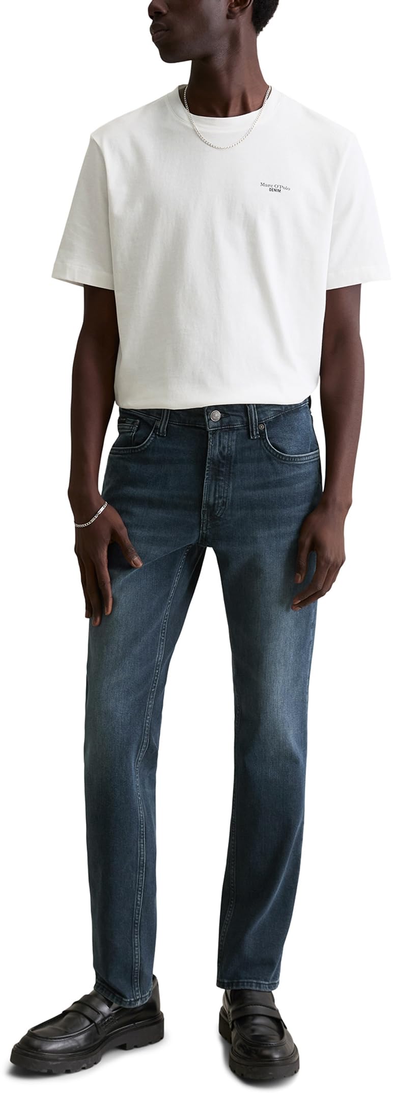 Marc O'Polo Denim Jeans Model Vidar Slim aus hochwertigem Bio-Baumwolle-Mix