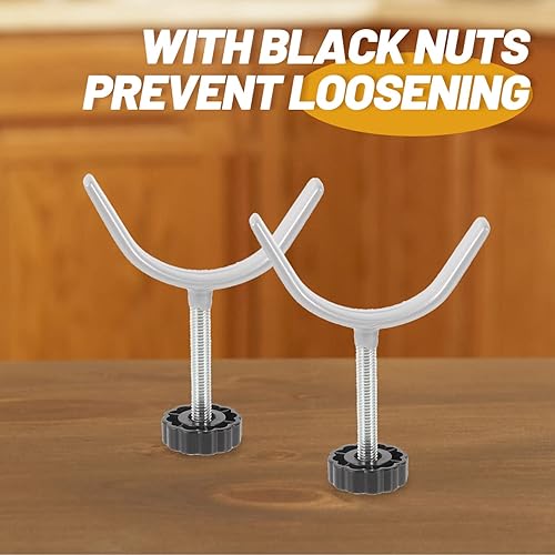 Miniatura 4 de Varillas de husillo en forma de Y, 2 unidades, adaptador de barandilla de escalera, varillas de husillo en Y, puertas de seguridad para mascotas,