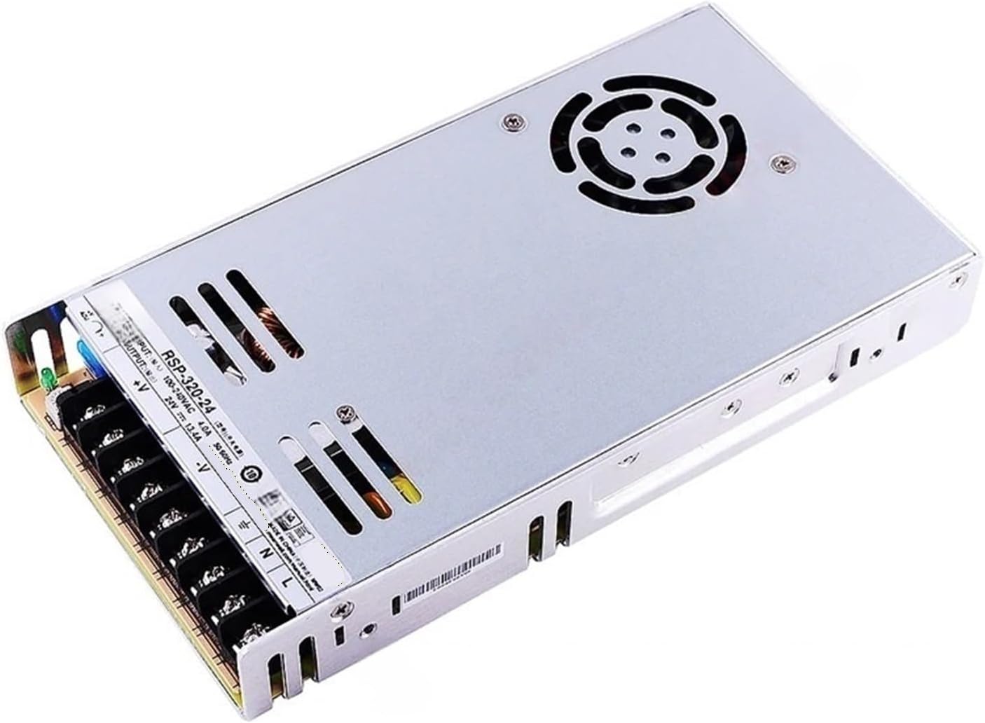 AC-DCスイッチング密閉型電源装置 RSP-320シリーズ 5V/12V/15V/24V/48VDC 320ワット シングル出力(