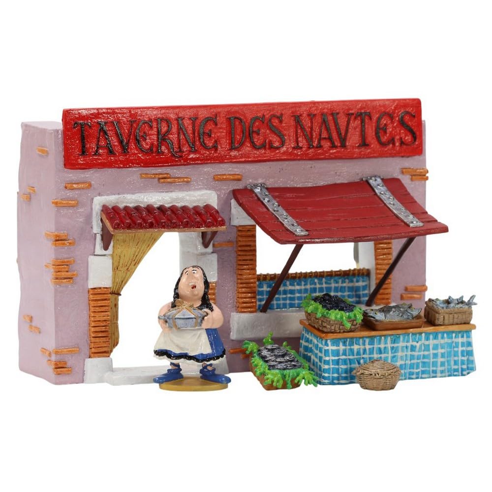 Figurine Astérix Taverne des Nautes Plastoy Pixi 2388 pour Décoration Bibliothèque BD