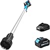 Cordless Stick Water Transfer Pump 720GPH 32FT Head Included 2x4000mAh 21V Battery and Charger 90 Minutes Run Time Battery Water Pump 3/4 Outlet for Garden Farm Hot Tub Pool RV Boat Draining