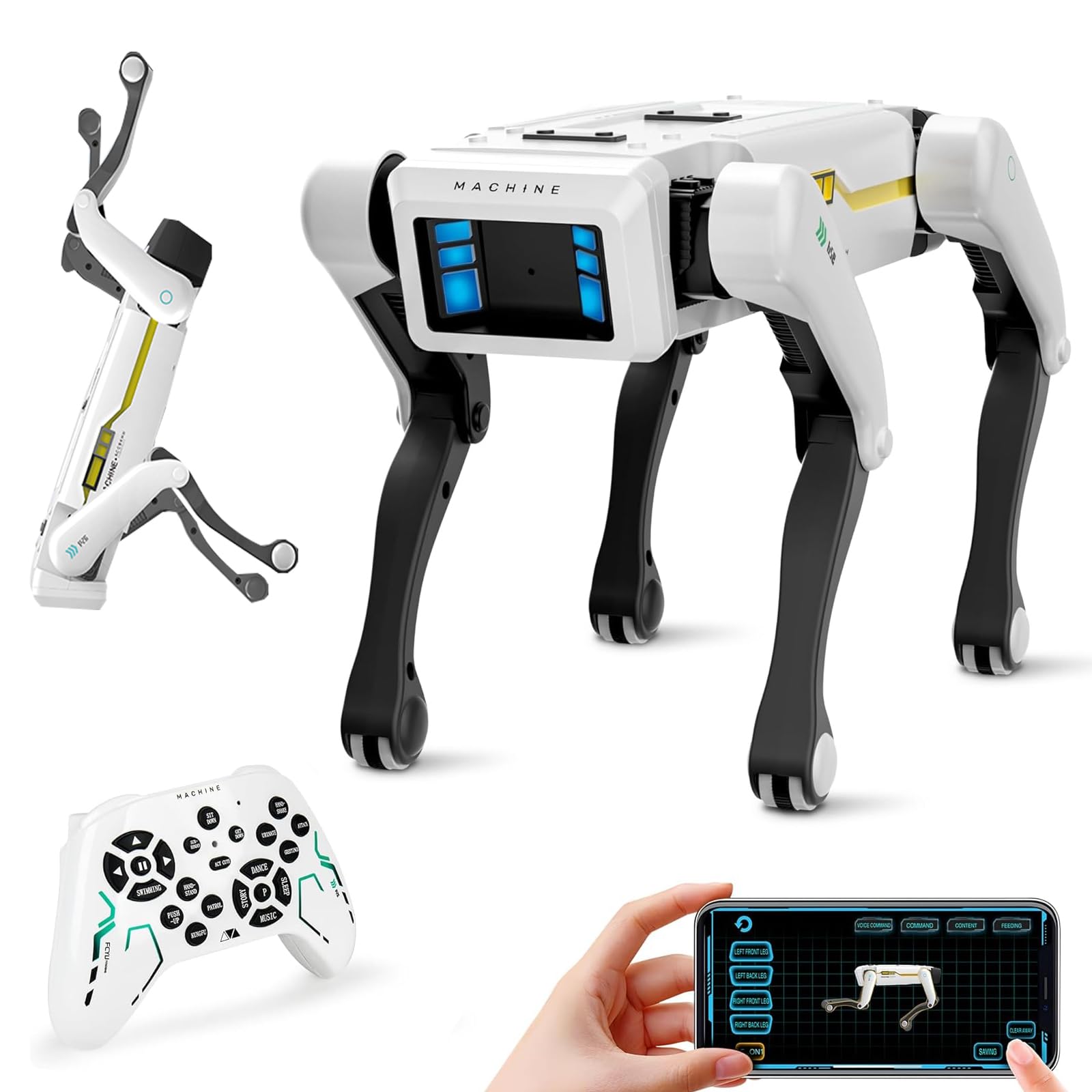 Amazon.com: Mostop Smart Robot Dog for Kids Boys: Interactive STEM