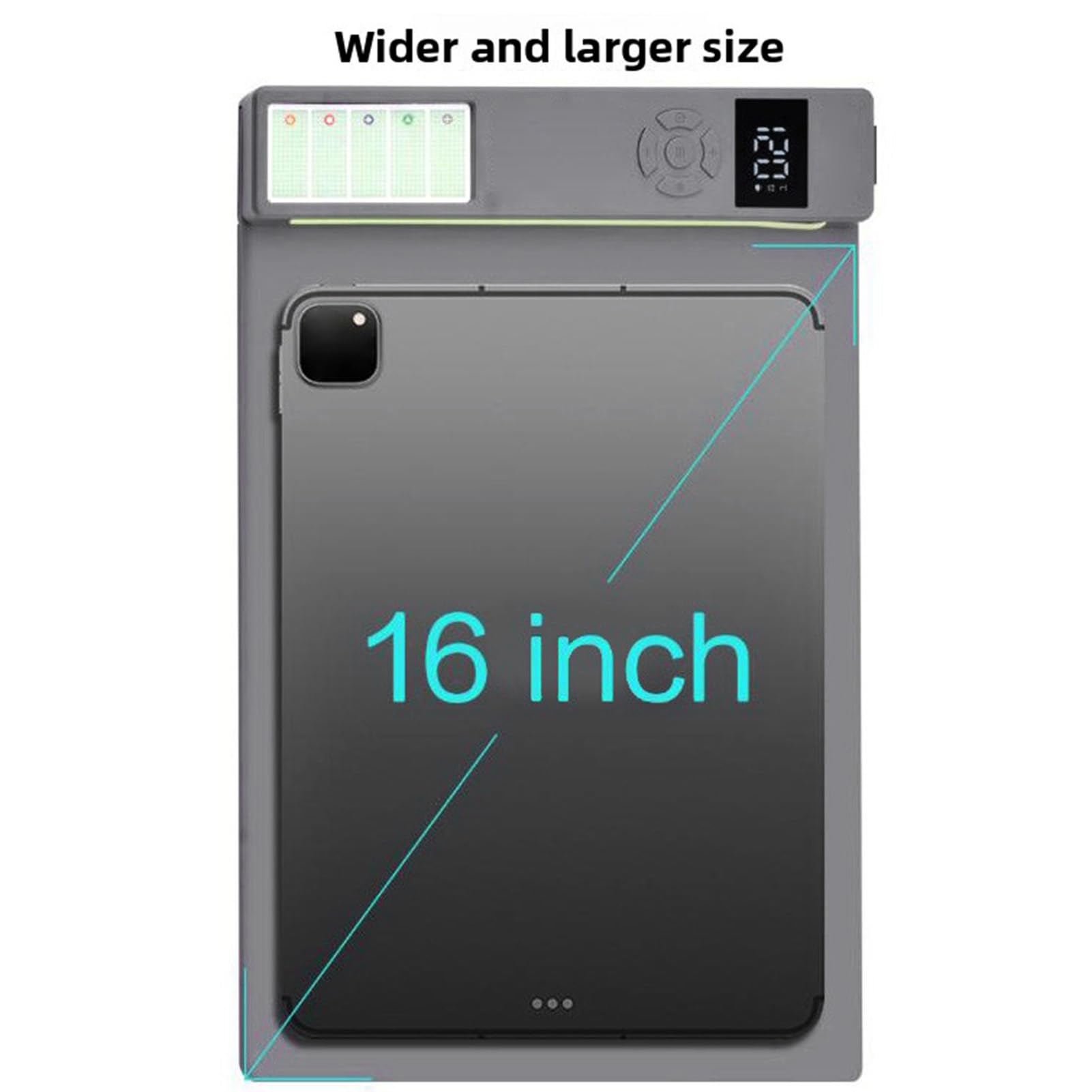 Gonetre Placa Calefactora Separadora LCD, Estera Calefactora de 300W con Control de Temperatura de hasta 135°C para Reparación de Pantalla de Tableta de Teléfono (Enchufe Europeo)
