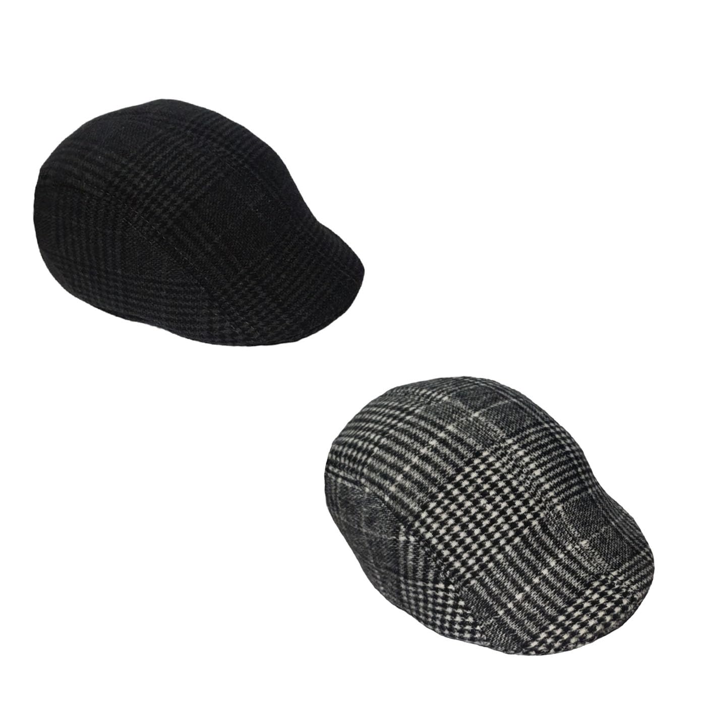 Combo of Unisex Classy & Retro Style Woolen Golf Cap (Black & Grey) - Review, Price and Buying Guide
