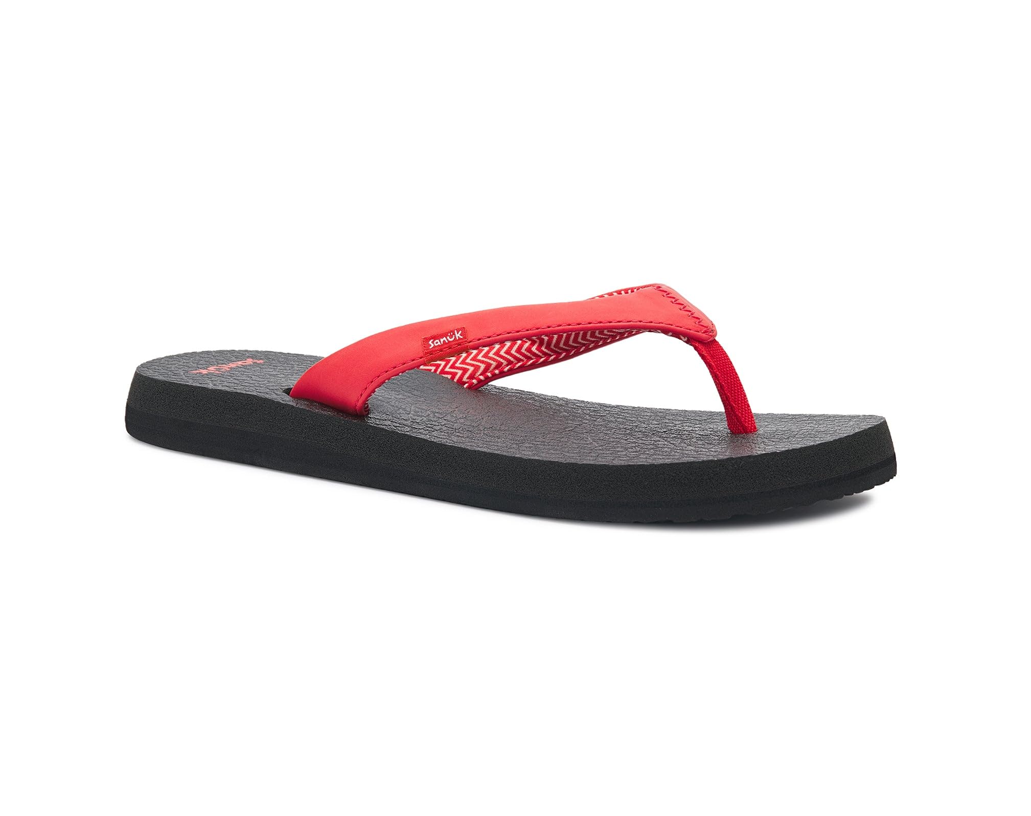 Yoga Serenity Flip Flops for Women - Yoga Mat Footbed Sandals
