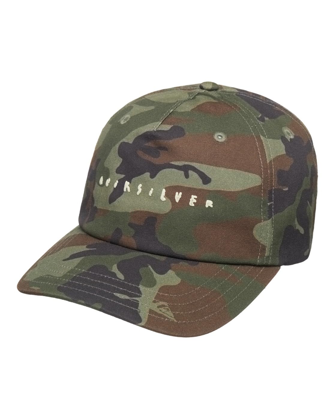 Quiksilver Mens Drifter Canvas Cap, CAMO Print Crucial Battle