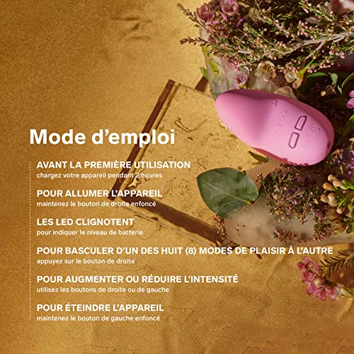 Lelo Lily 2 External Personal Massager For Women Lavender, Handheld Wireless Female Vibrator Vibrating Stimulation Small Vibrator Massager Toy, Lavender And Manuka Honey Mini Bullet Vibrator #TOP5