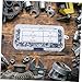 Homoyoyo 180pcs Stainless Steel Countersunk Gasket Decorative Cup Washers for Crafts Plumbing and Industrial Use Easy to Install