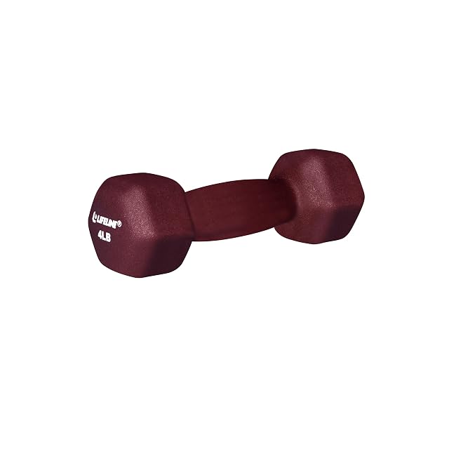 Lifeline Fitness Neoprene Dumbbell Weights - Premium Quality Equipment for Home Gym - Multiple Weight Options