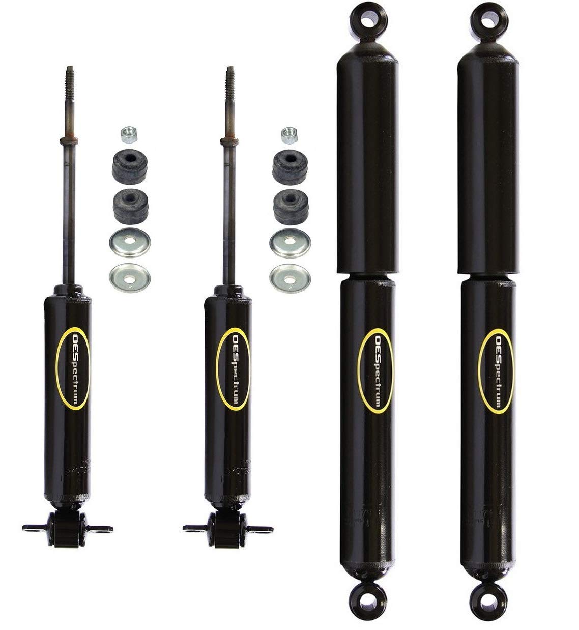 Amazon.com: Front & Rear Shock Absorbers Kit Monroe OESpectrum for