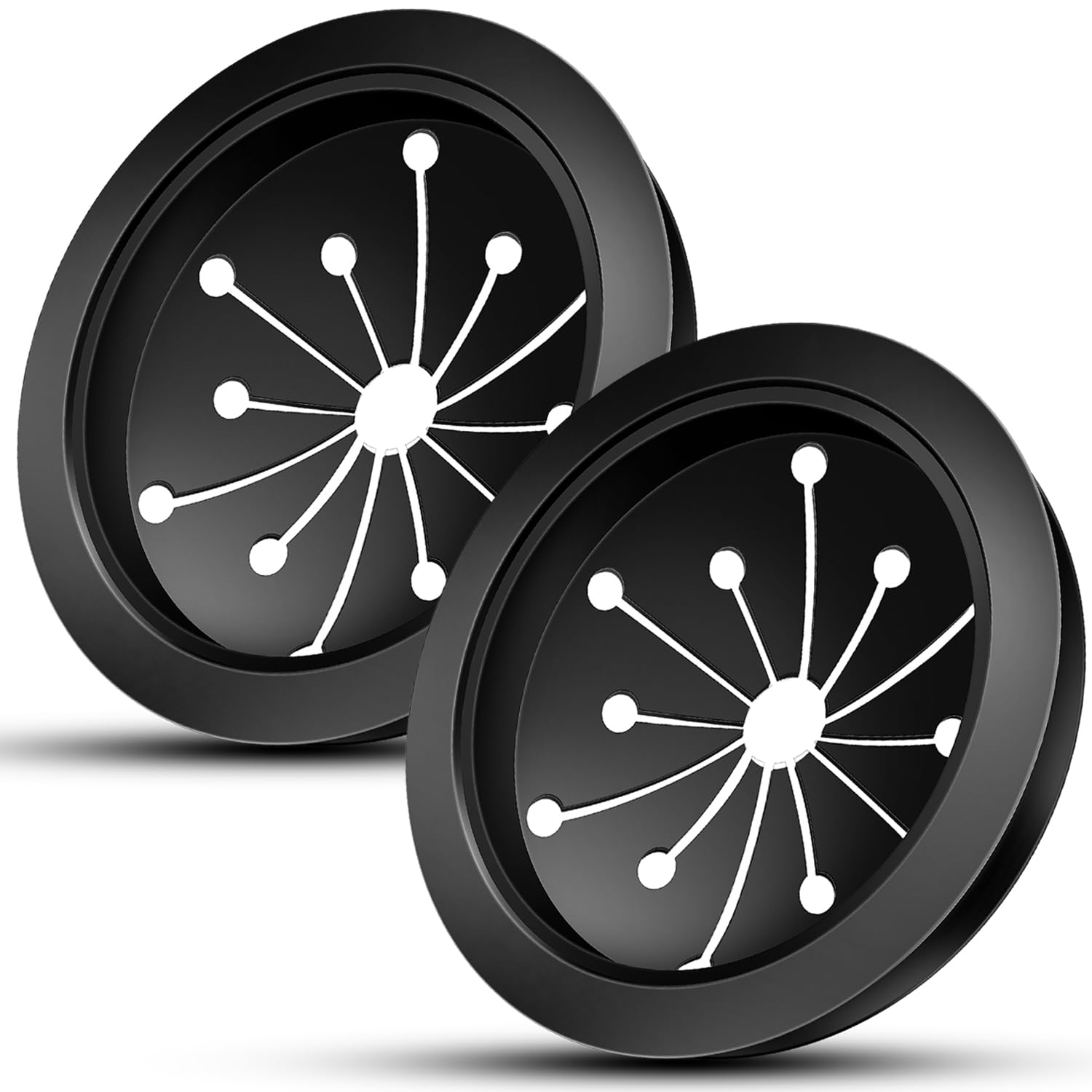 Gummi Spritzschutz Für Müllentsorgung 7,6 Cm – Schwarze Abdeckung Für Whirlaway, Waste King, GE Spülen