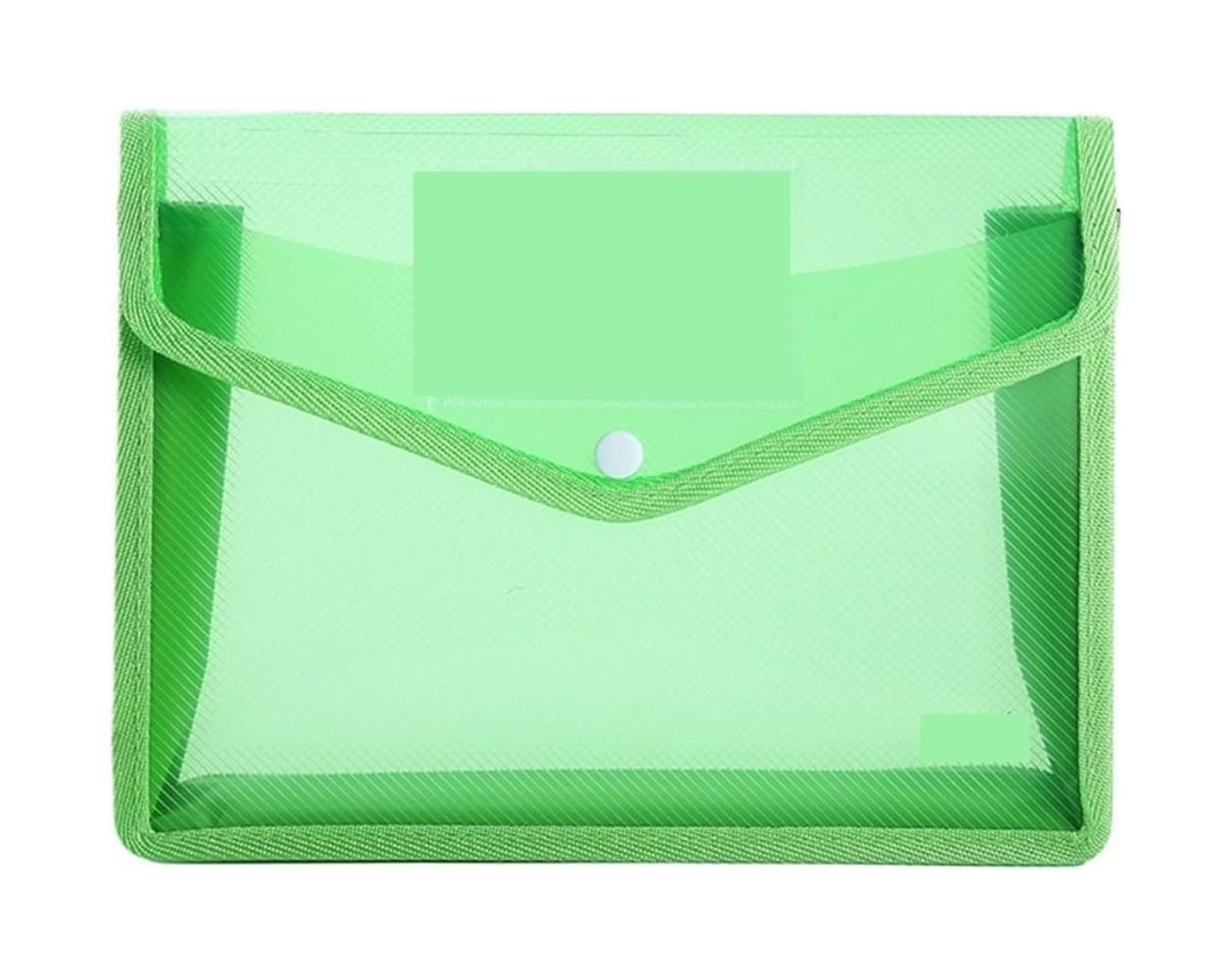 Buste for cartelle di file A5 impermeabili in PVC 20 pezzi(Green)