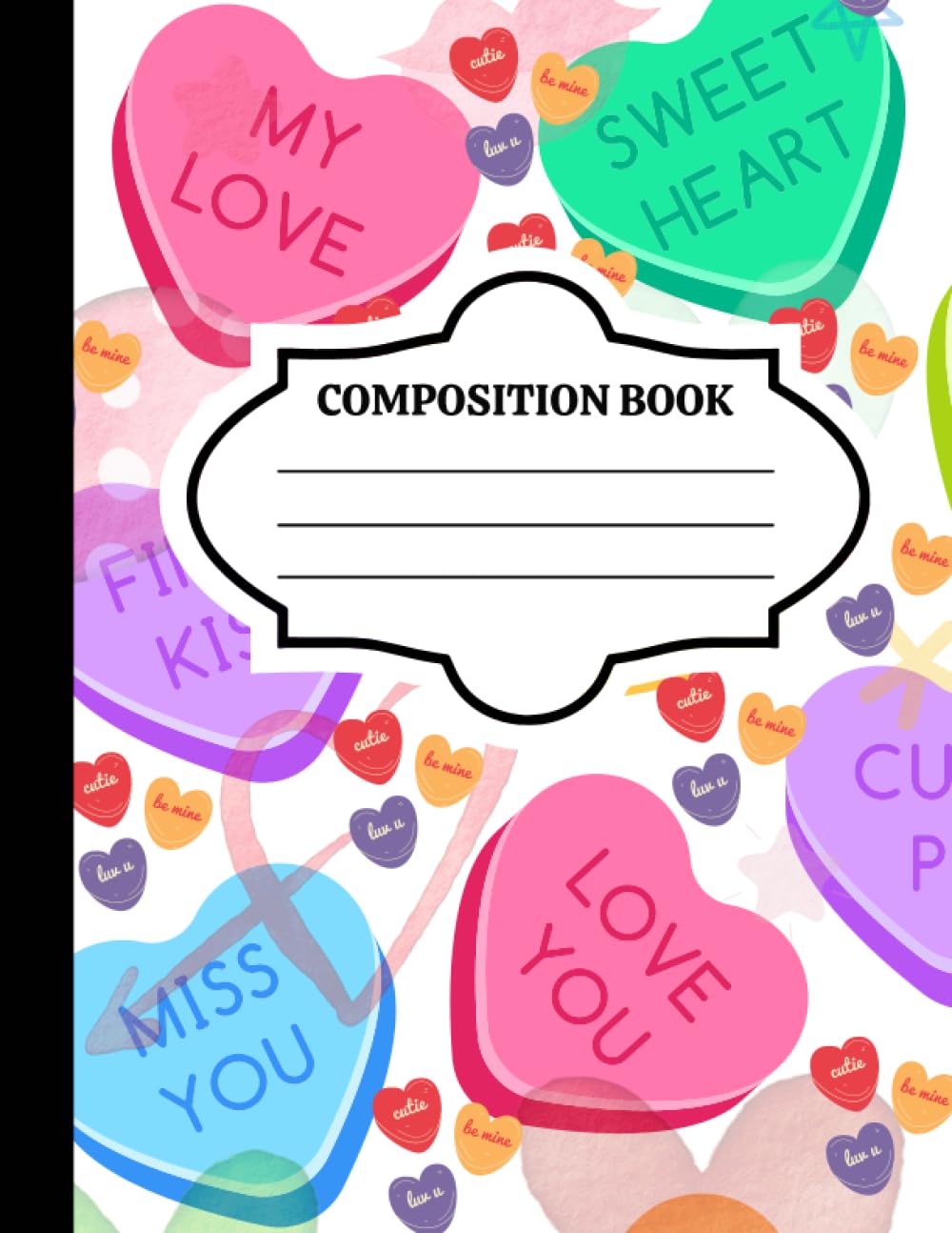 V-Day Cerebration: Valentines Composition Book and Notebook