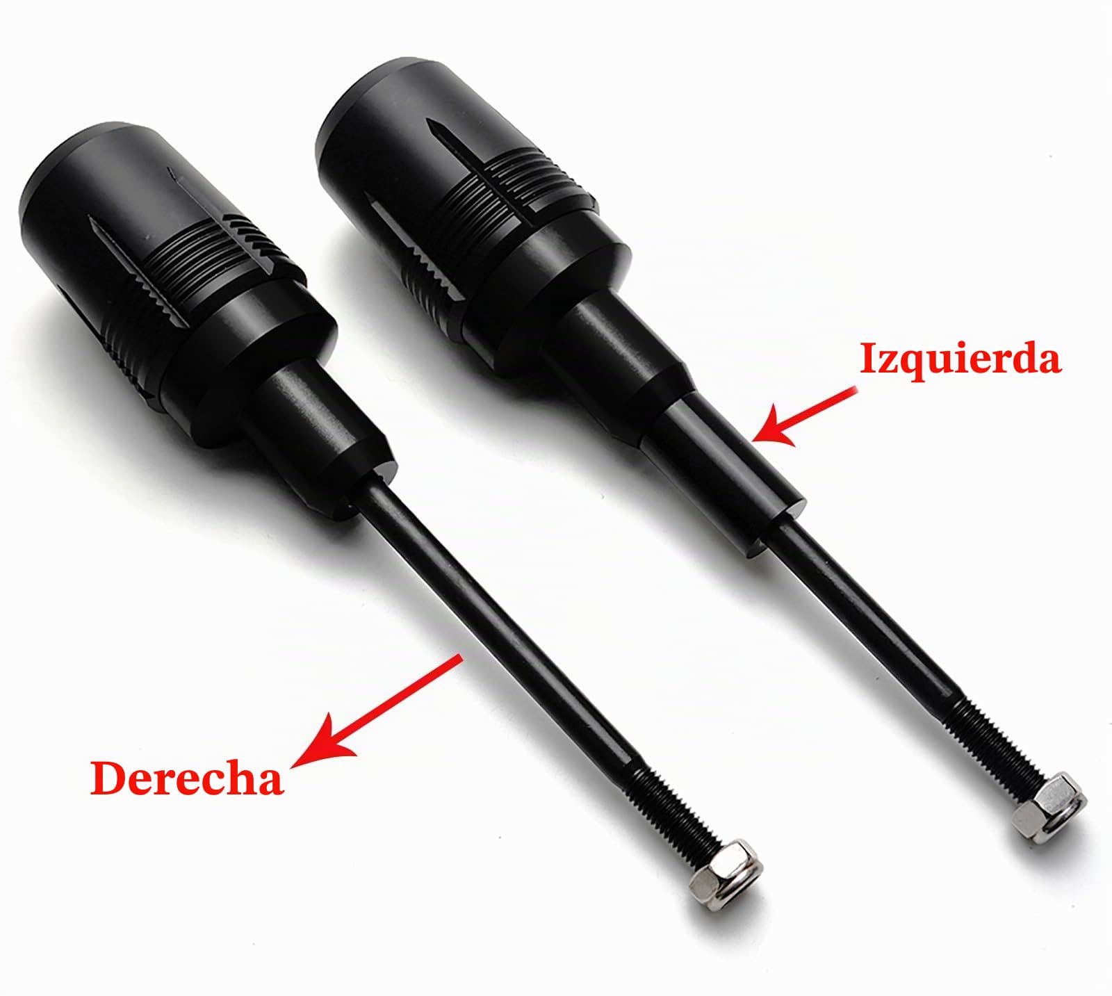 Mowok - Protectores de marco para moto, protección anticaída, accesorios para Kawasaki Ninja 650 Z650 Z650RS 2017-2024 2023 Z650 RS Z 650 2025, protecciones del marco (negro)