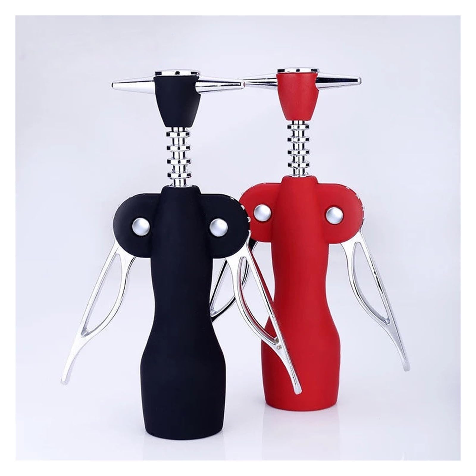 1 apribottiglie multifunzione per vino e birra, apribottiglie creativo, apribottiglie per vino rosso, apribottiglie per vino rosso domestico (grigio)