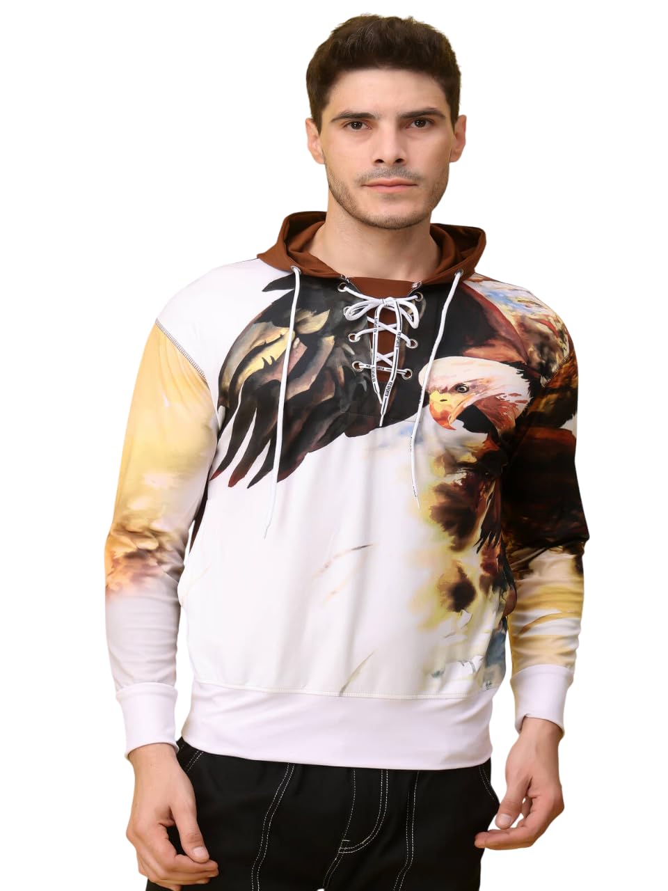Trendy Men Polyester Printed Hoodies & Sweatshirts for Men-image-33