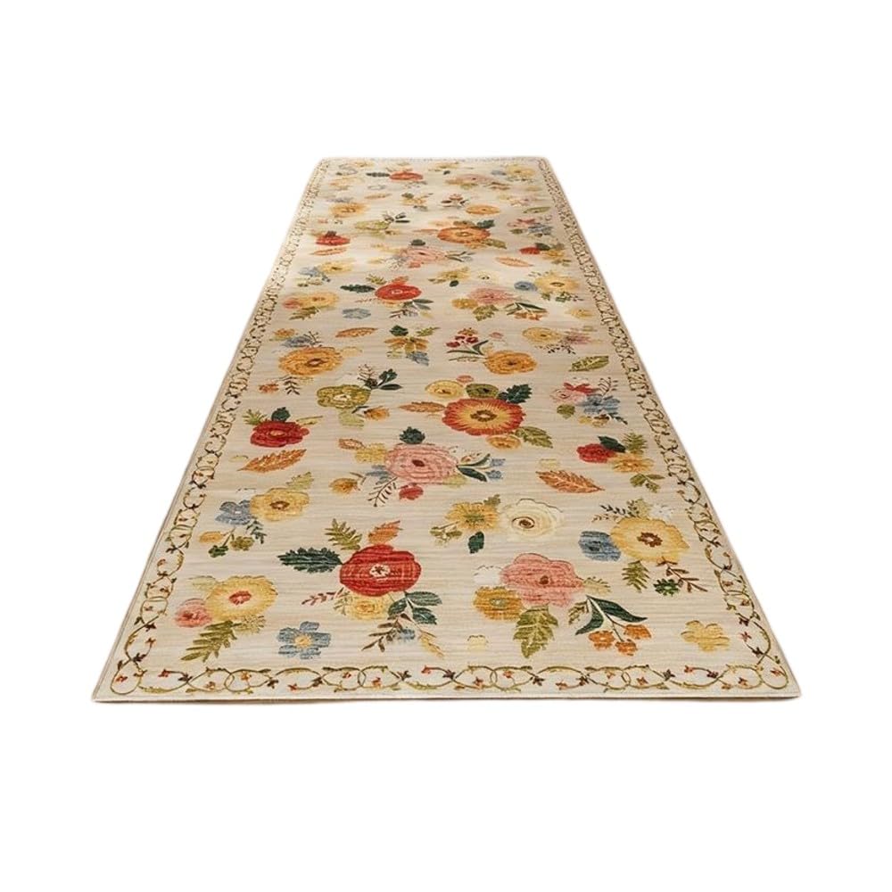 Tapis Kilim bohème lavable en machine et facile à nettoyer pour chambre