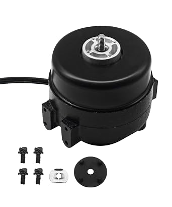 800448 830037 Evaporator Fan Motor 115 Volts 9 Watts 1550 RPM | Fits for TR/UR Refrigerator Condenser Fan Motor Placement Part for Whirlpool Kenmore Fridges