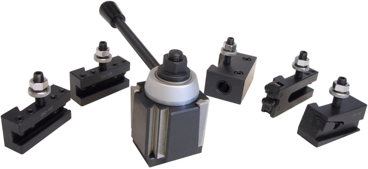 AXA Wedge Type Quick Change Tool Post for Lathe 6-12"