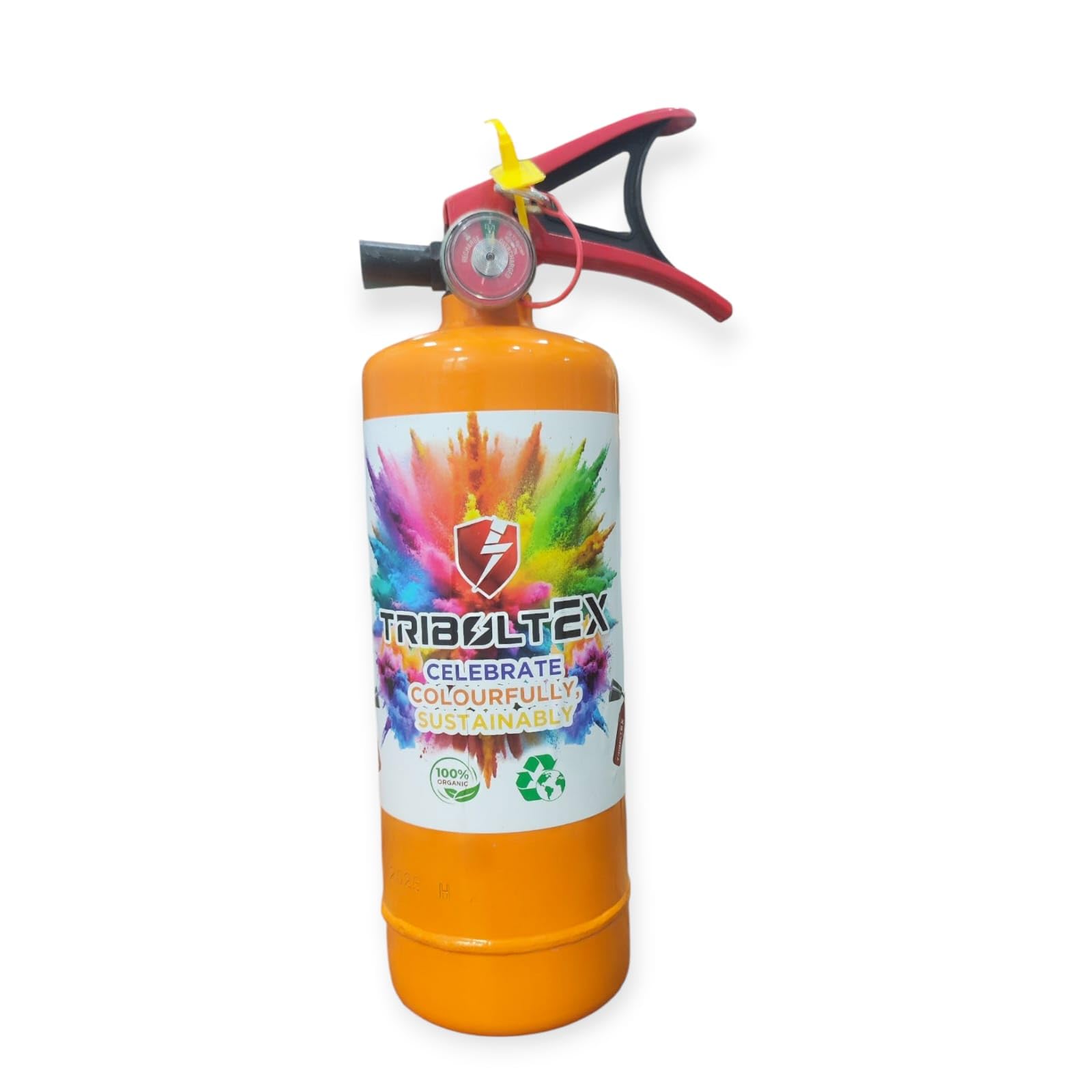 3 Kg Mini Organic Orange Color Blaster | Eco-Friendly Celebration Color Powder | High-Visibility Burst-image-25