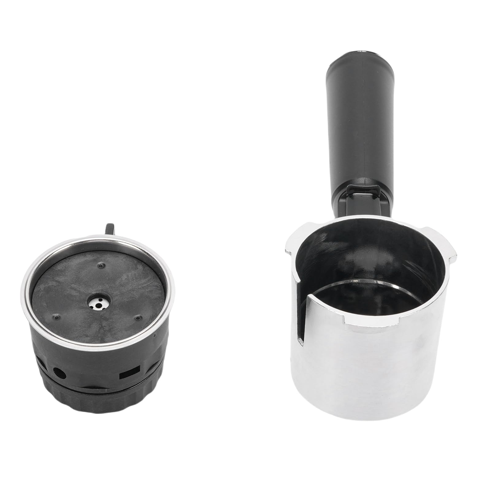 Jiawu Soporte para Filtro de café de Aleación de Aluminio de, 51 Mm, Fácil de Montar para Amantes del café en Casa y Oficina