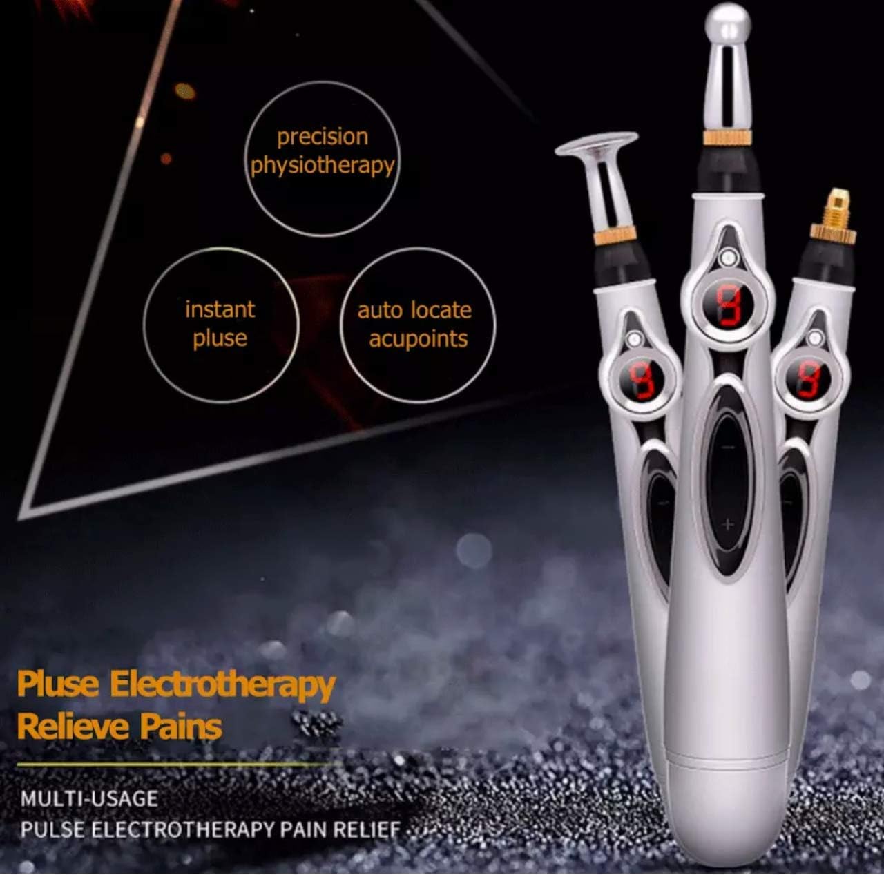 Xtreme Electric MERIDIANS Laser Acupuncture Magnet Therapy Massage Energy Pen Massager 1AA Battery(not Included) : Health & Household