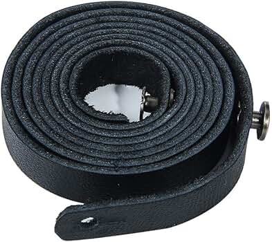 Camera Neck Shoulder Strap Black Leather Pure Red Clmbng | Etsy