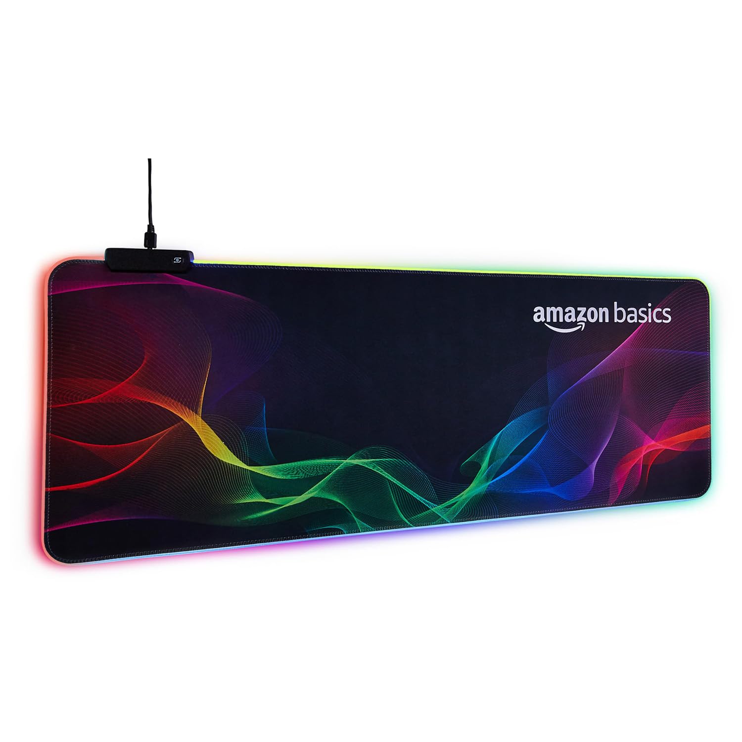 amazon basics RGB Mousepad Anime | Durable Design | Wrist Support for Ergonomic Comfort | Customizable RGB Lighting with Multiple Modes | Easy Installation with USB-A Plug-and-Play Setup (B0D3B4F91M) Amazon Price History, Amazon Price Tracker