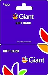 GIANT FOOD LANDOVER Physical Gift Card - $100